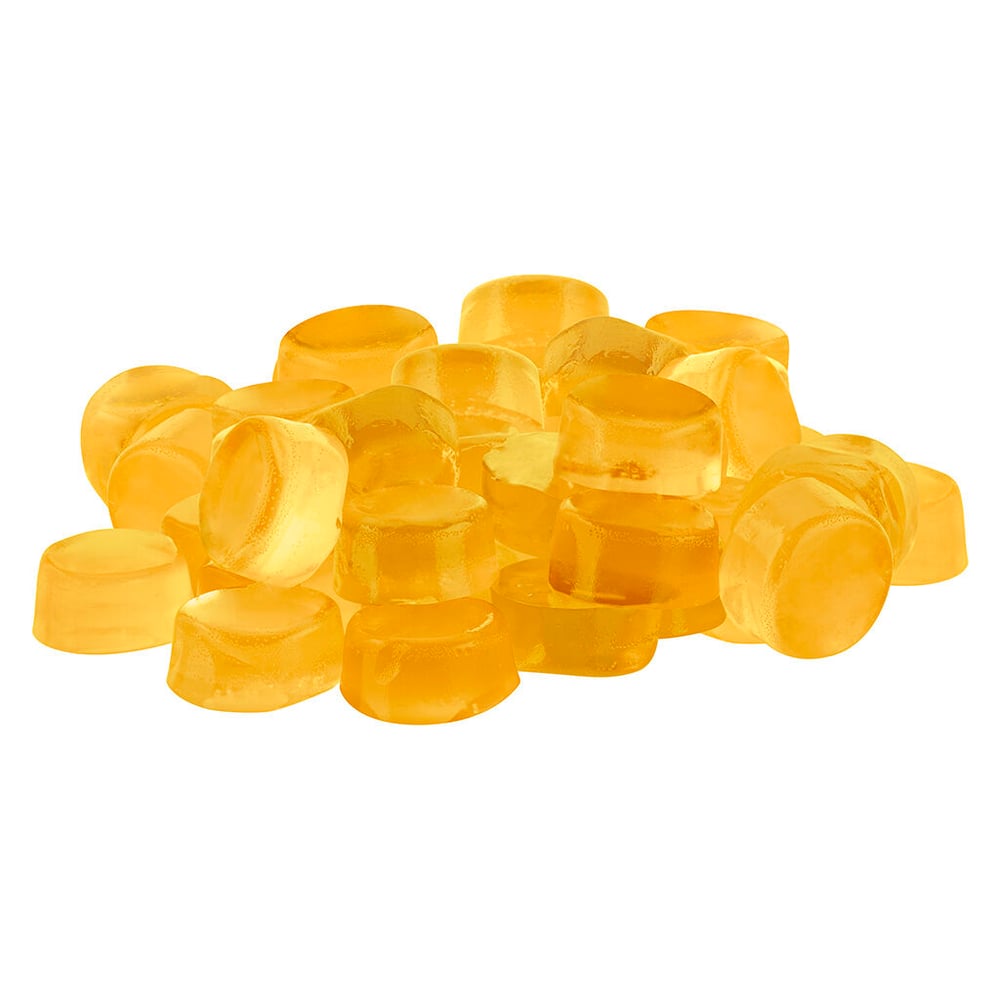 CBD:CBN Quiet Chamomile and Pomegranate [50pk] (25mg CBD/5mg CBN) by Monjour Bare