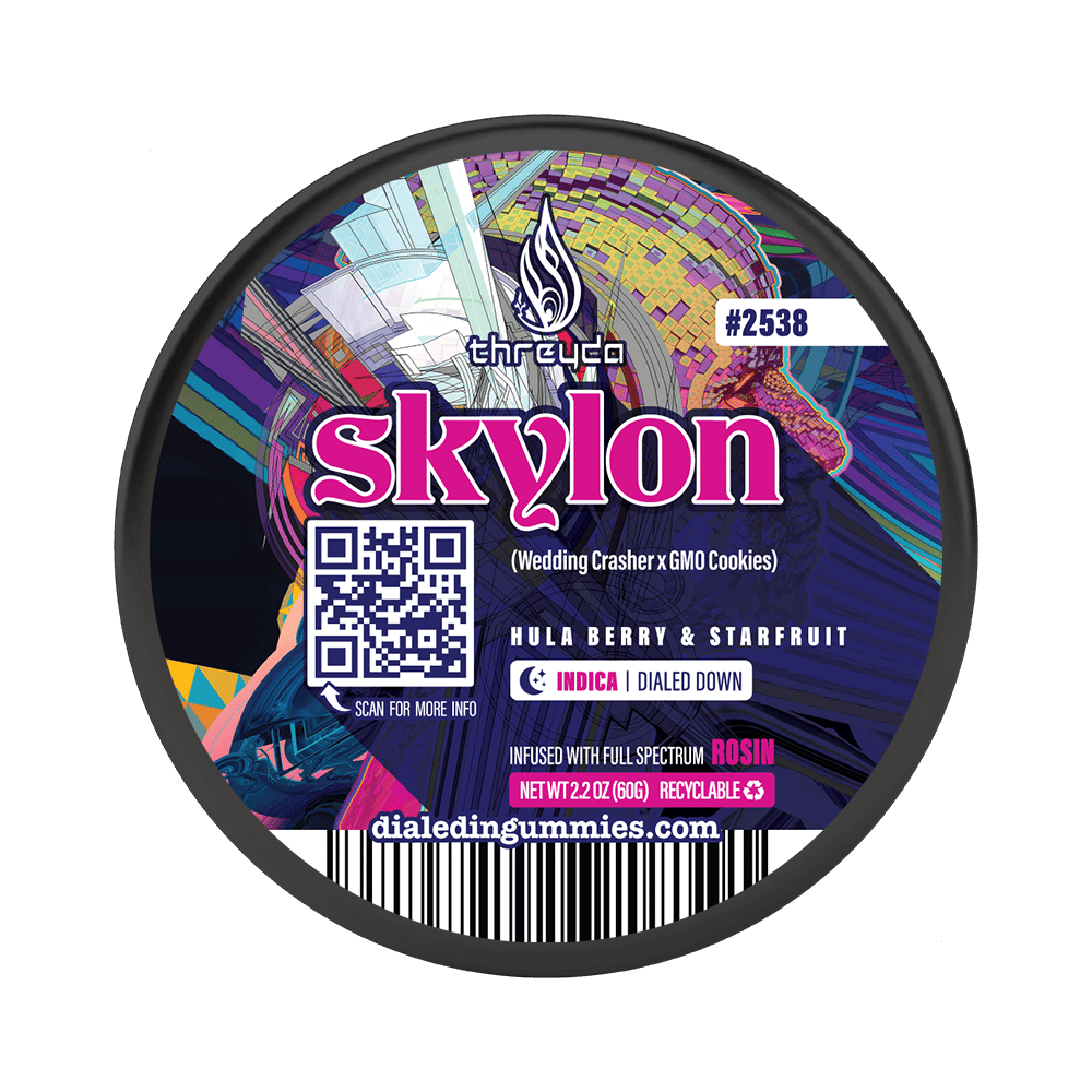 100mg - Skylon #2538 - Rosin Gummies (10pk) by Dialed In Gummies