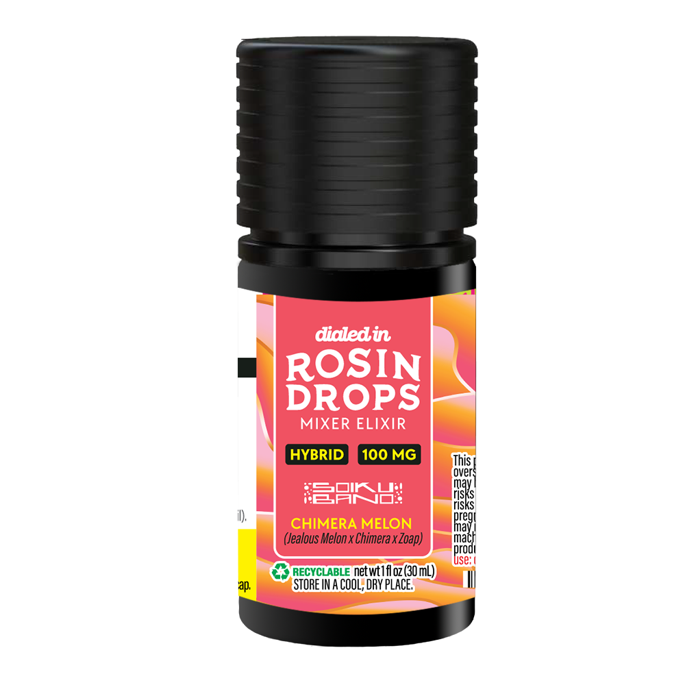 100mg - Chimera Melon - Rosin Drops by Dialed In Gummies