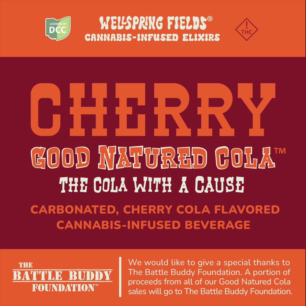 Zero Calorie Cherry Cola [2pk] (100mg) by Wellspring Fields