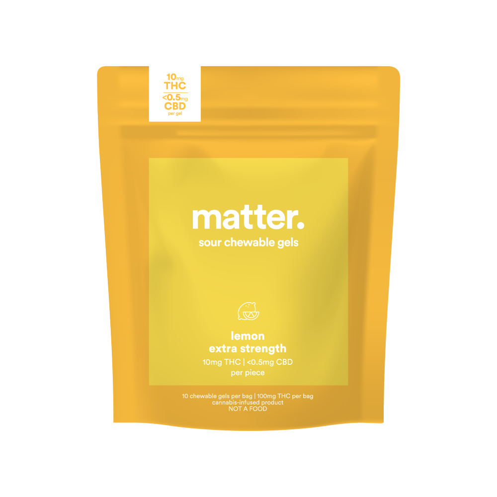 20:1 Lemon [Extra Strength] [10pk] (100mg) by matter.