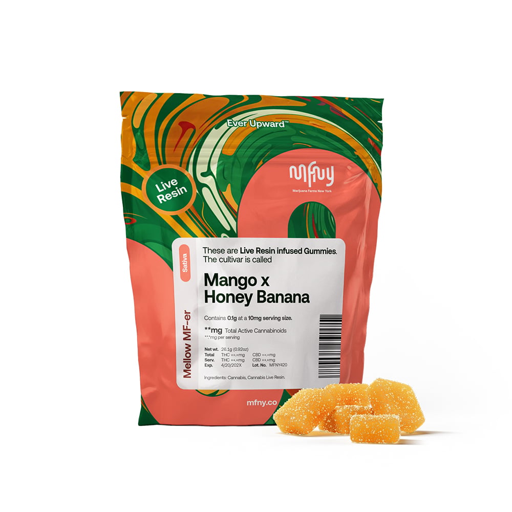 Mango x Honey Banana [10pk] (100mg) by MFNY