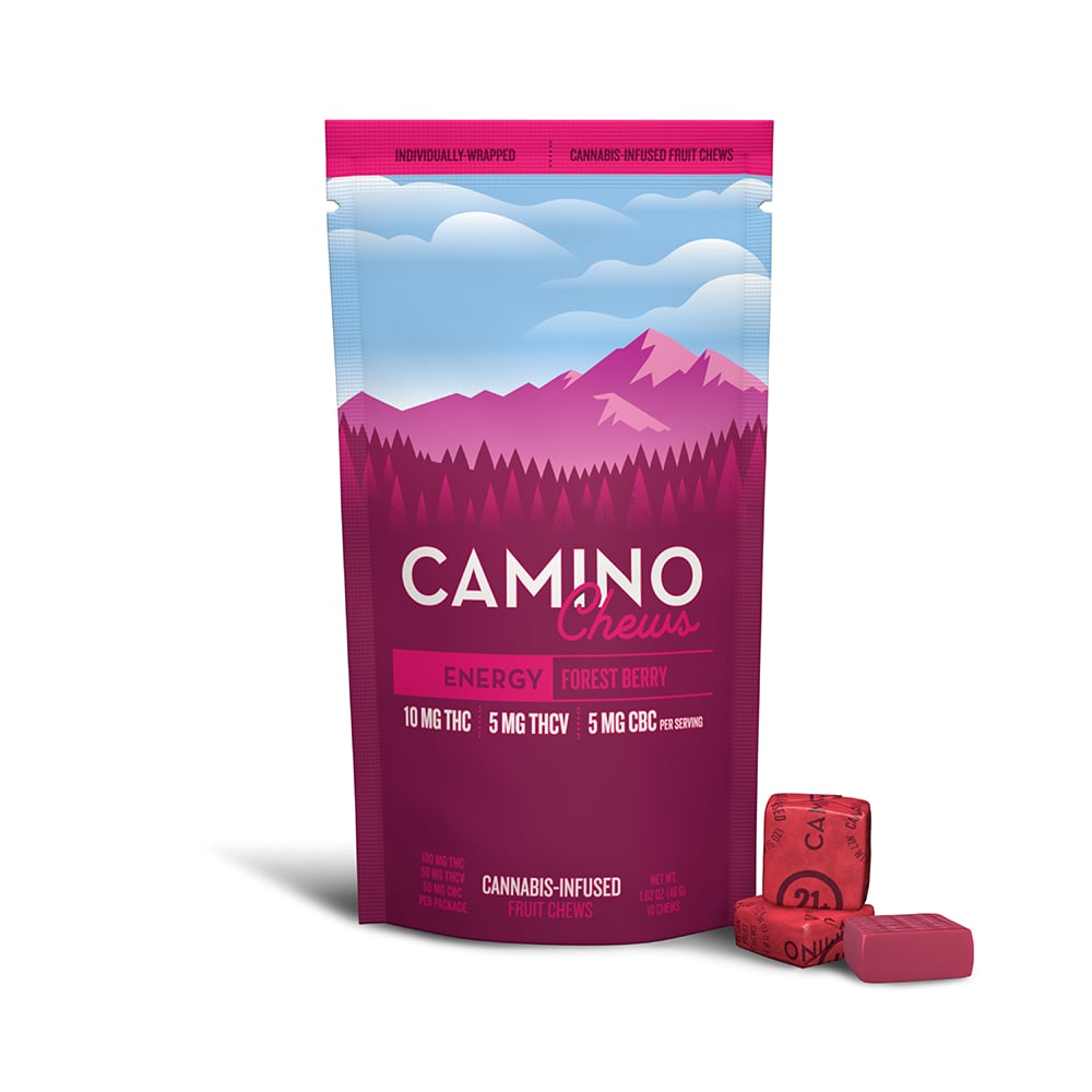 2:1:1 'Energy' Forest Berry [10pk] (100mg THC/50mg THCV/50mg CBC) by Camino