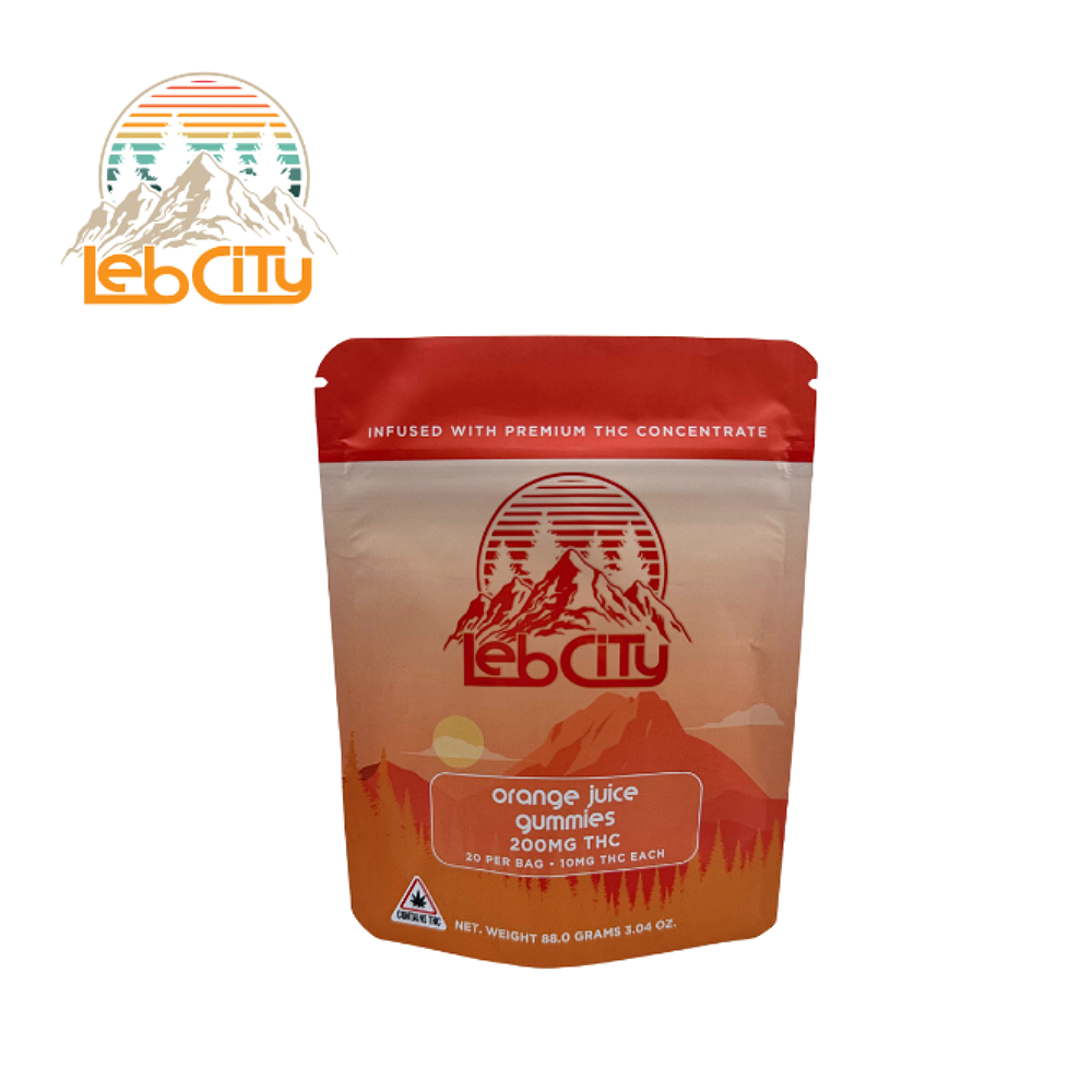 Orange Juice [20pk] (200mg) by Leb City