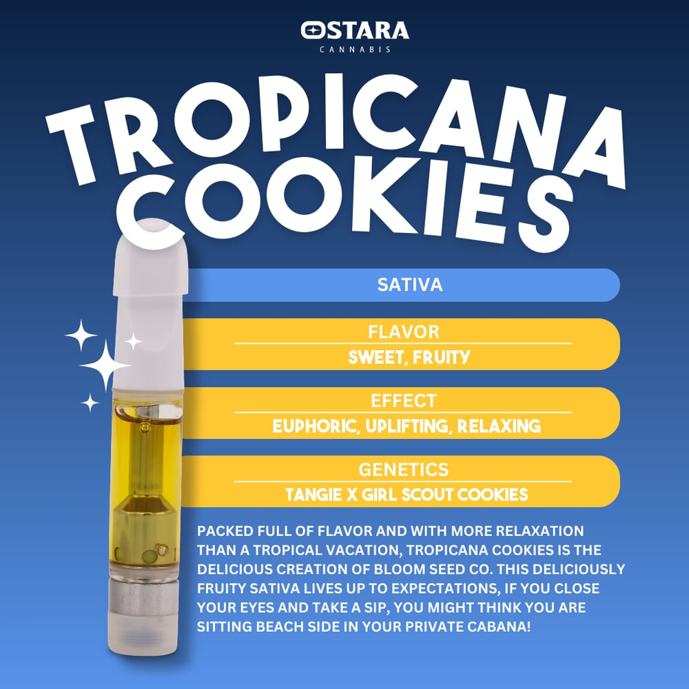 Tropicana Cookies by Ostara Cannabis