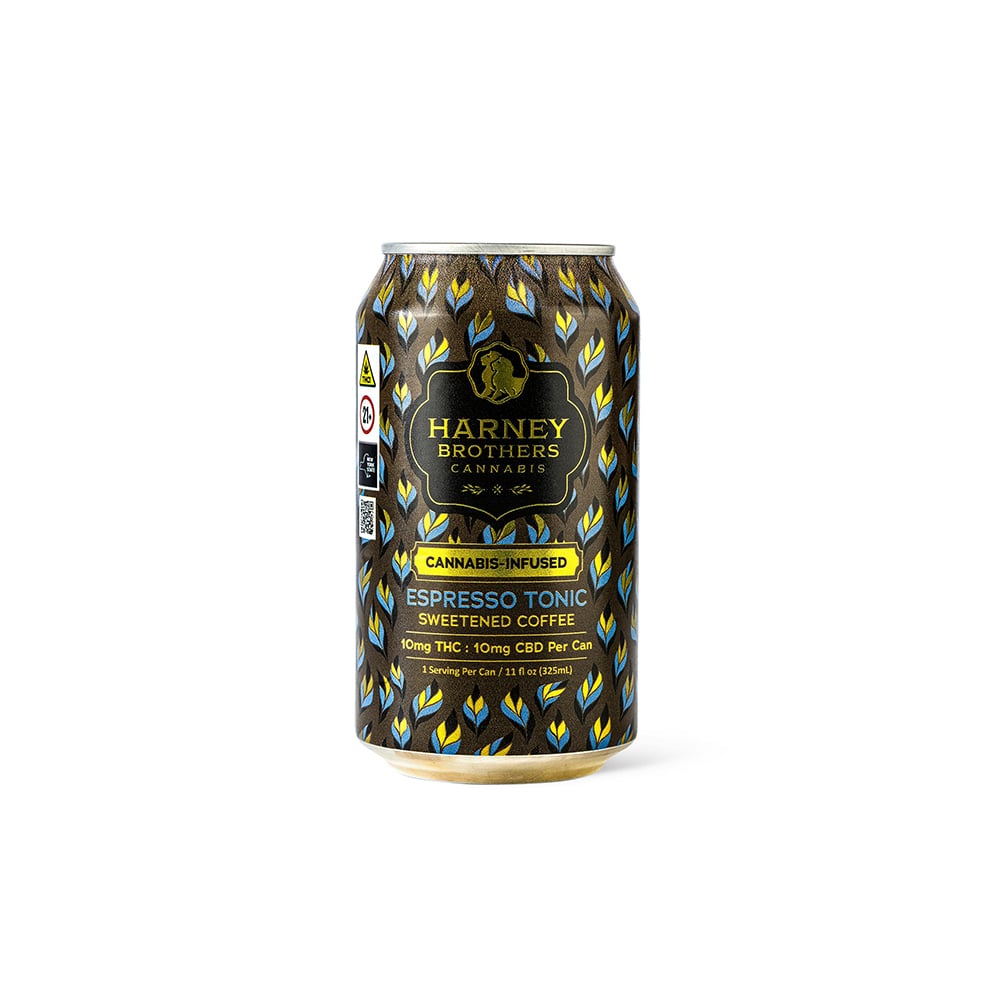 Espresso Tonic [11oz] (10mgCBD/10mgTHC) by Harney Brothers Cannabis