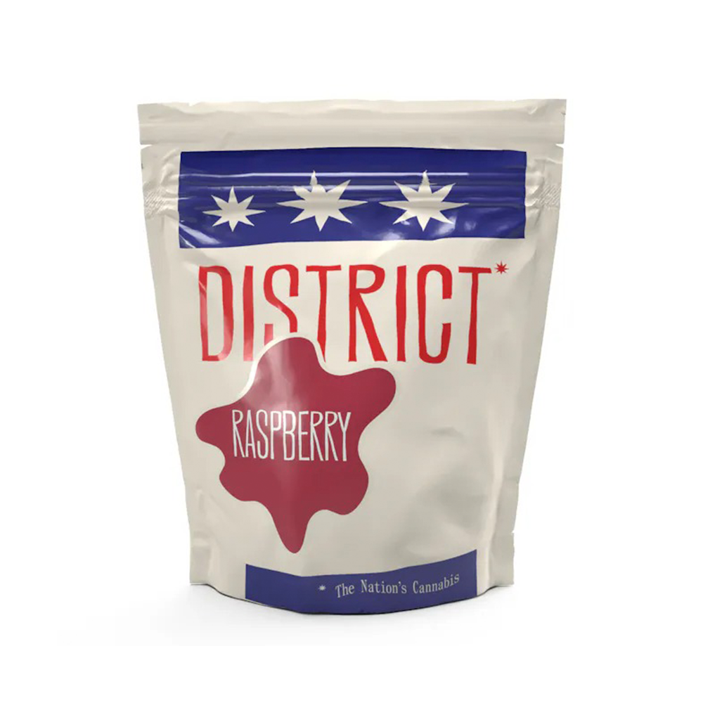 Raspberry [10pk] (200mg) by District Cannabis