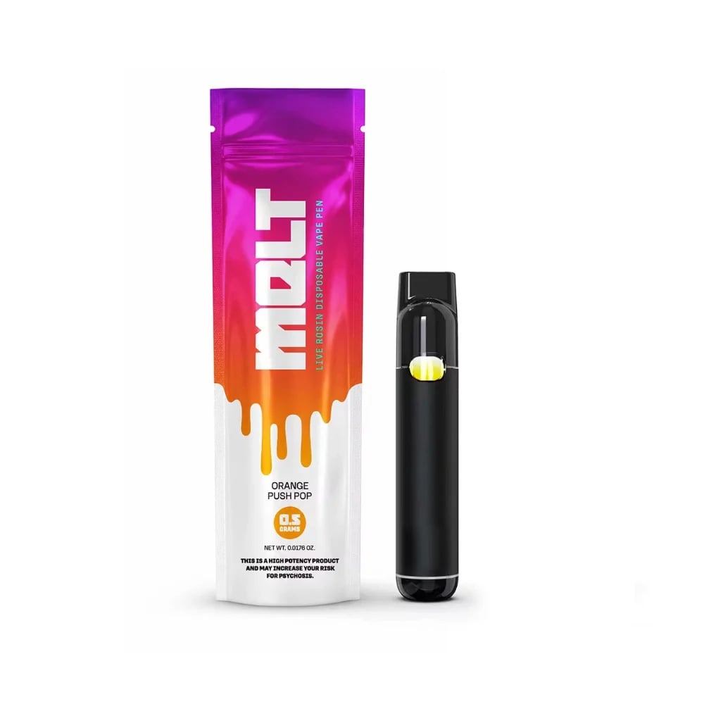 Orange Push Pop [500mg] by Melt