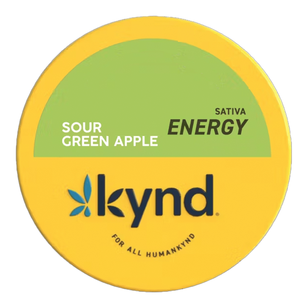 Energy Sour Green Apple [11pk] (220mg THC/110mg THCV) by KYND