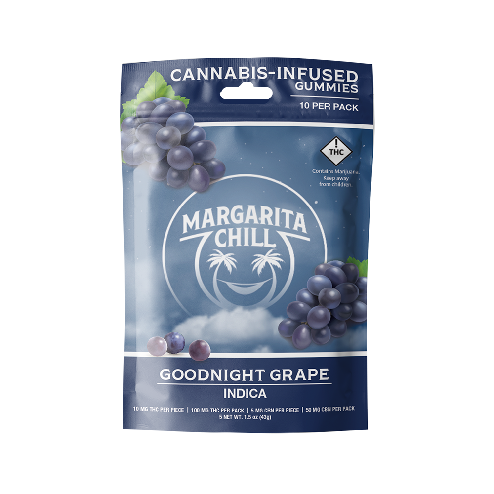 Goodnight Grape [10pk] (100mg THC/50mg CBN) by Margarita Chill
