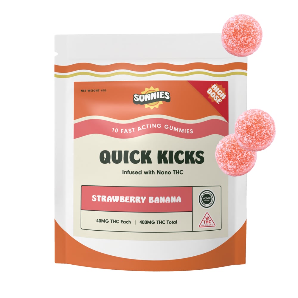Strawberry Banana [10pk] (400mg) by Sunnies