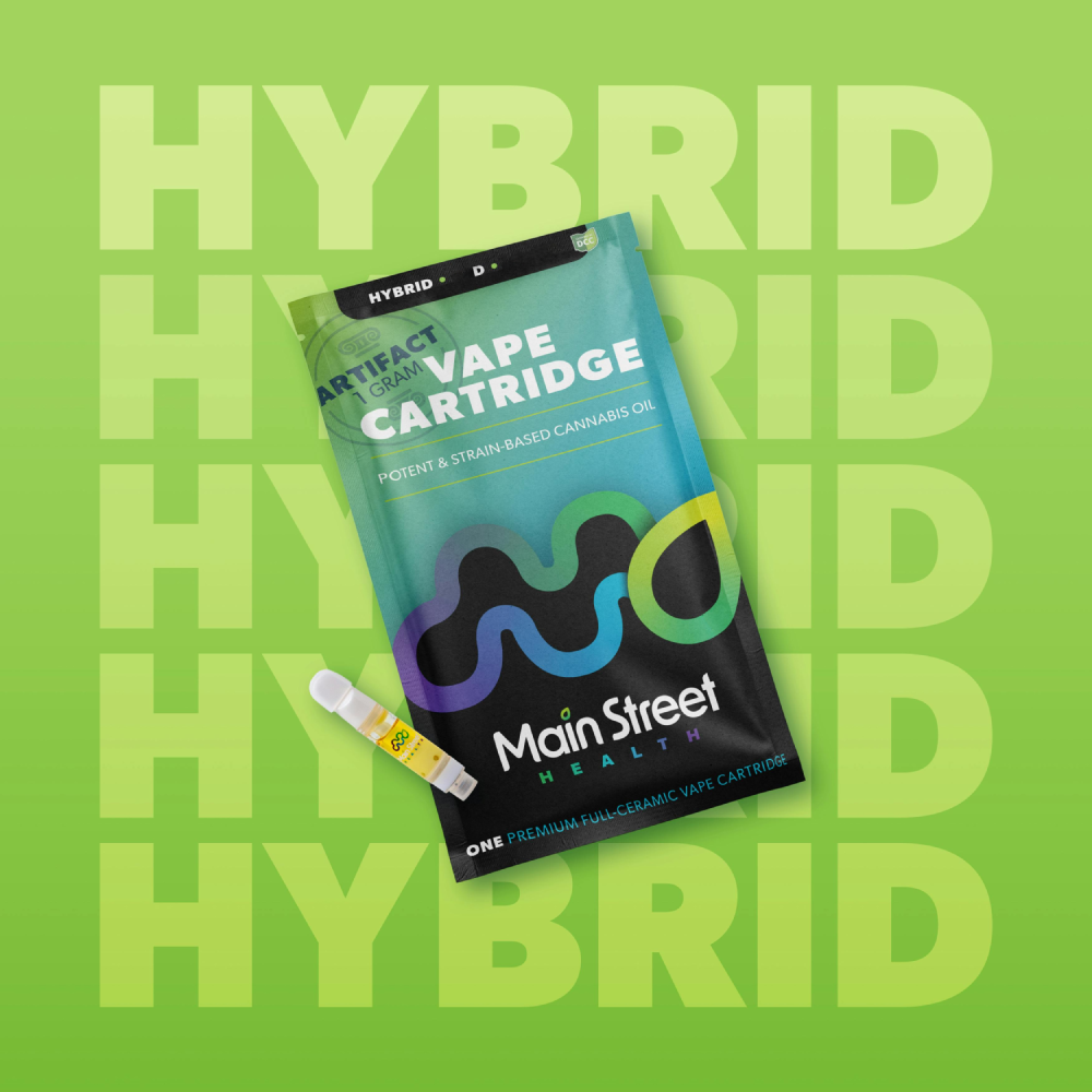 Afghani Hash - ARTIFACT Full-Ceramic Cart - 1g by Main Street Health