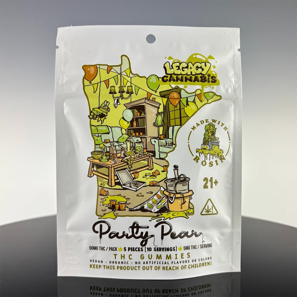 Party Pear [10pk] (50mg) by Legacy Cannabis