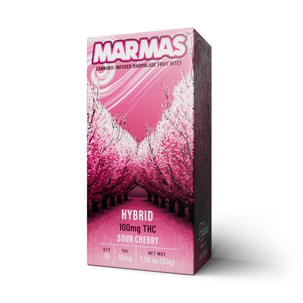 Sour Cherry [10pk] (100mg) by Marmas