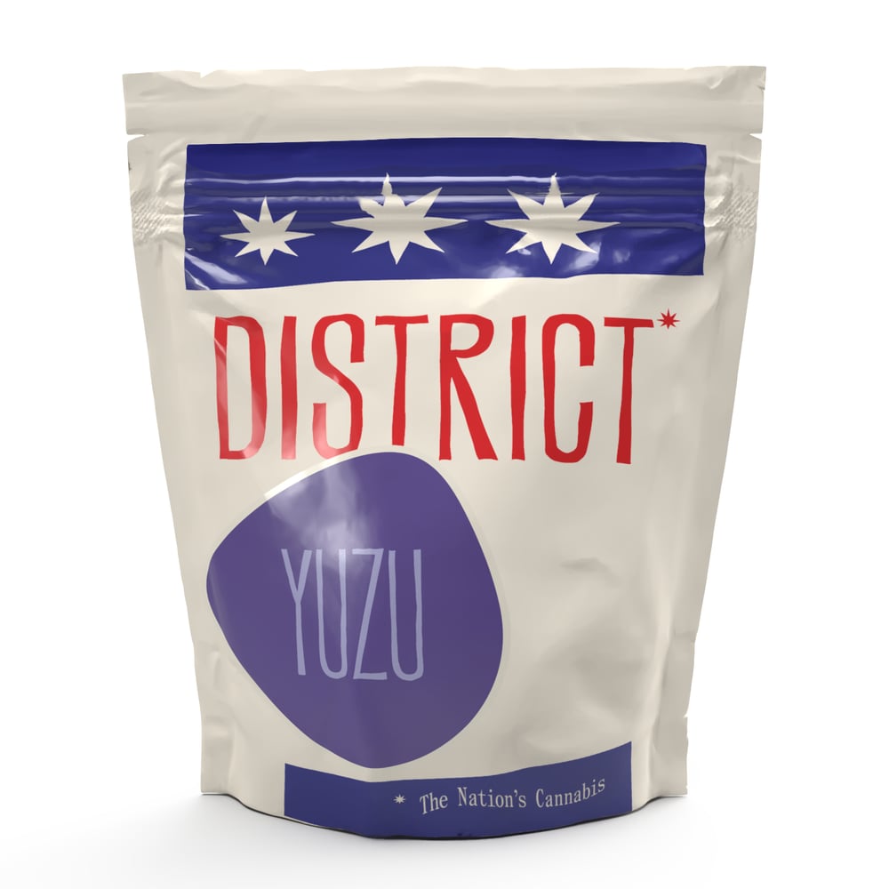 Yuzu [10pk] (25mg CBD/50mg THC/25mg CBG) by District Cannabis