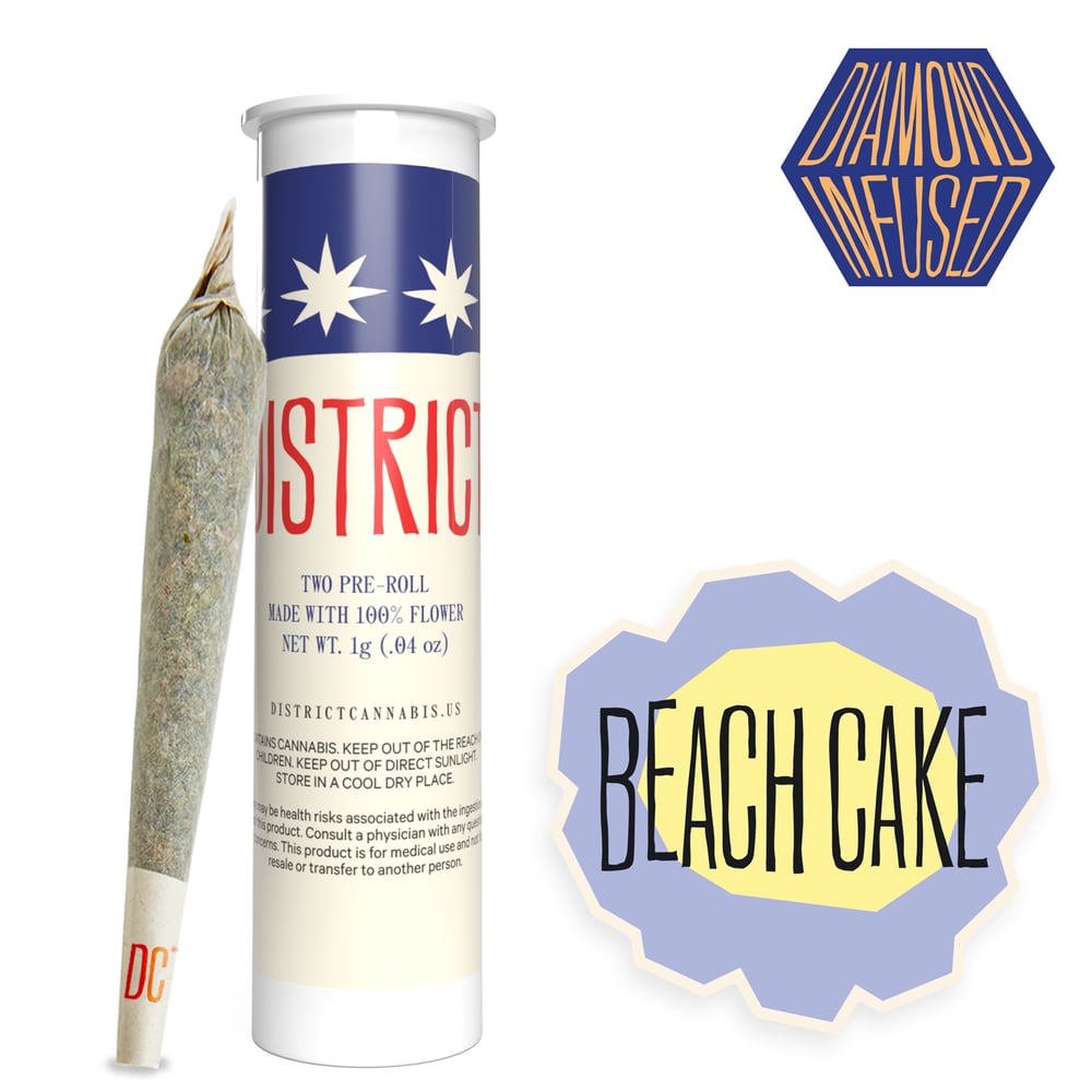 Beach Cake [1g] by District Cannabis