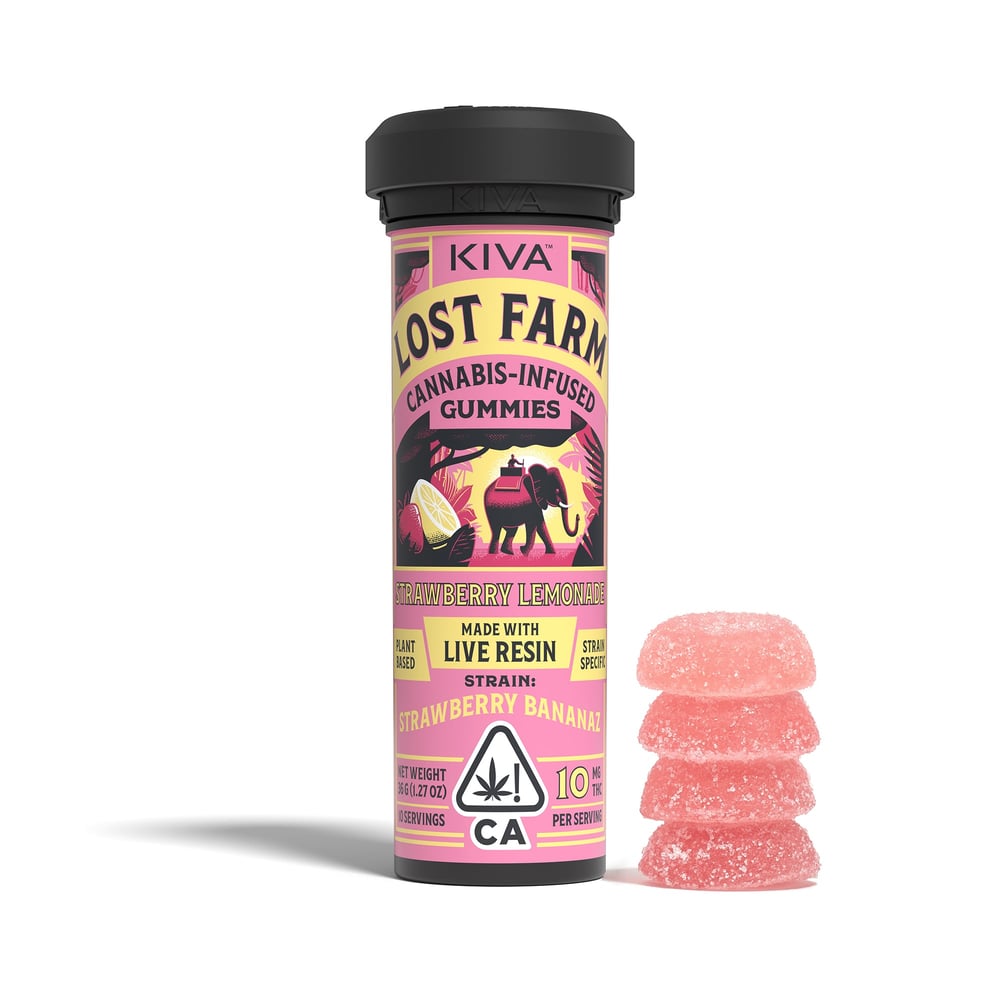 Strawberry Lemonade x Strawberry Bananaz (100mg) by Lost Farm