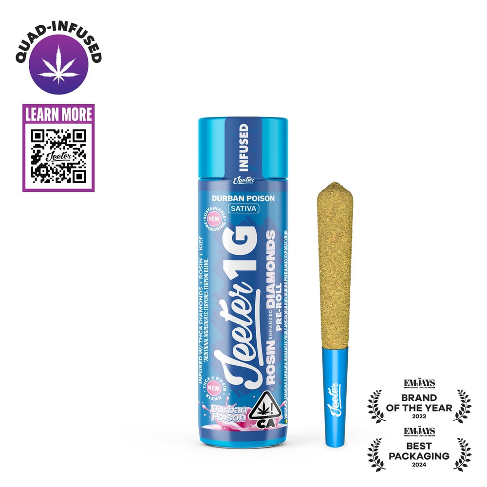 Durban Poison [1g] by Jeeter