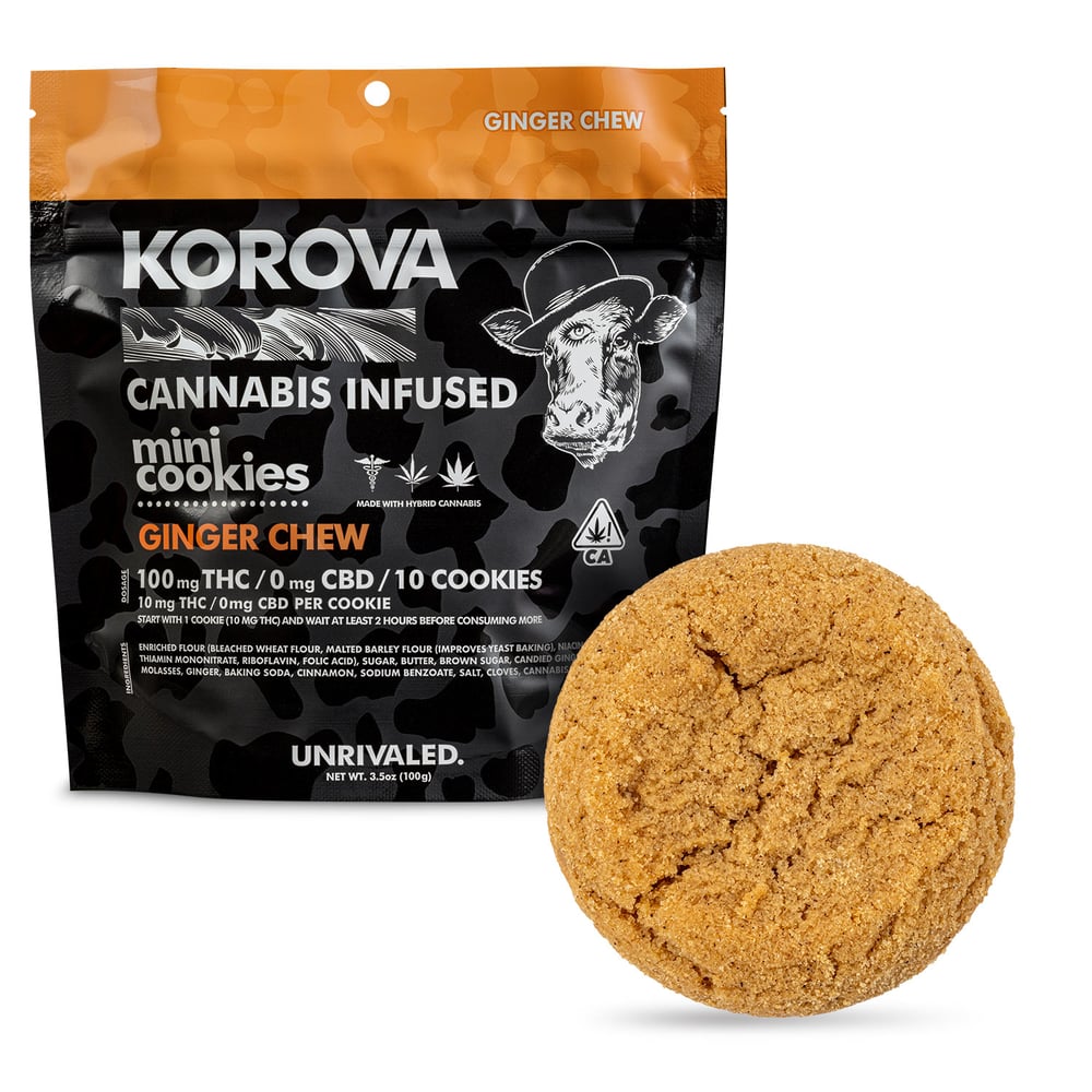 Ginger Chew [10pk] (100mg) by Korova