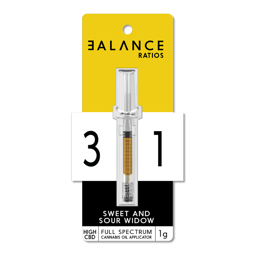 BALANCE Ratios 3:1 High CBD Applicator - Sweet and Sour Widow by Mfused
