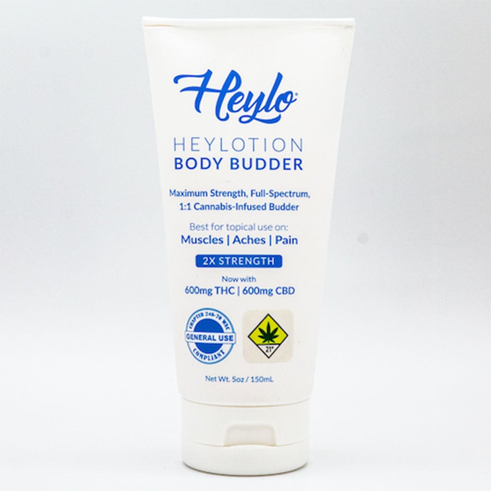 1:1 Body Budder (100mg CBD/100mg THC) by Heylo