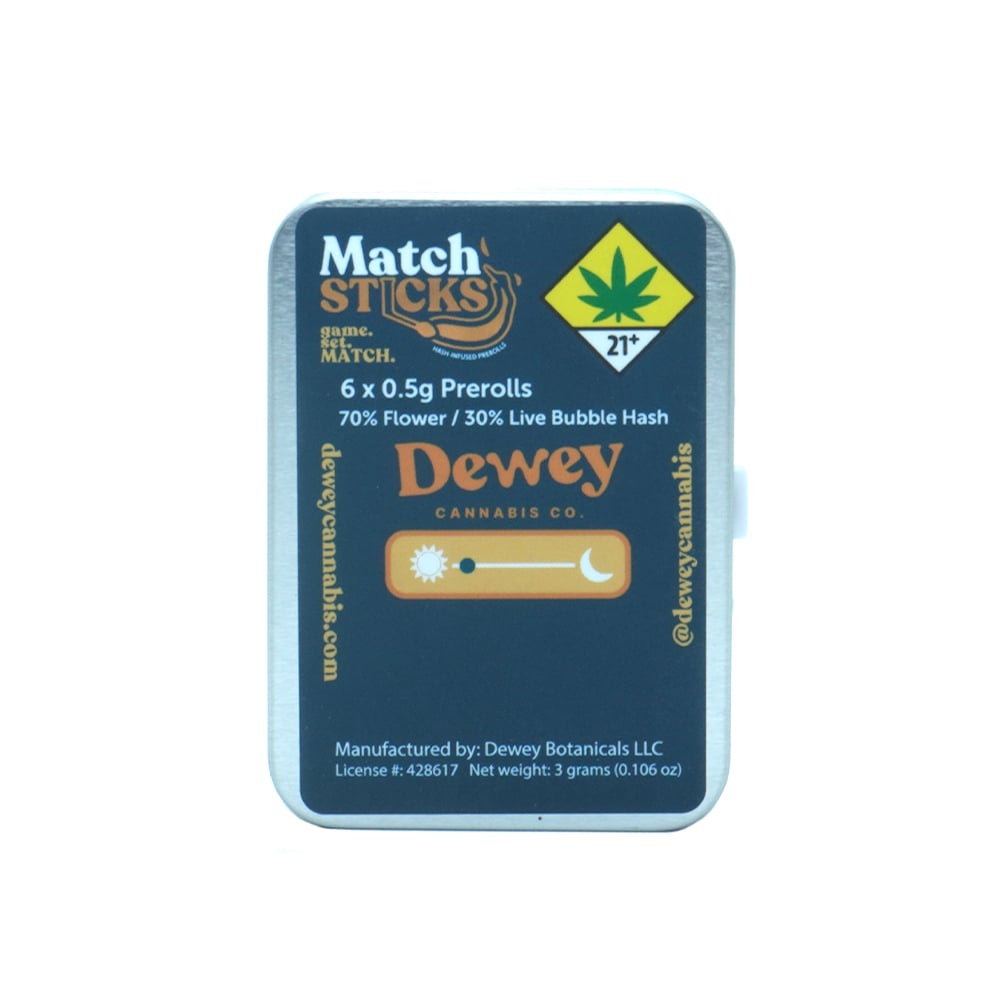 Electric Zushi - [6 x 0.5g] by Dewey Cannabis Co.