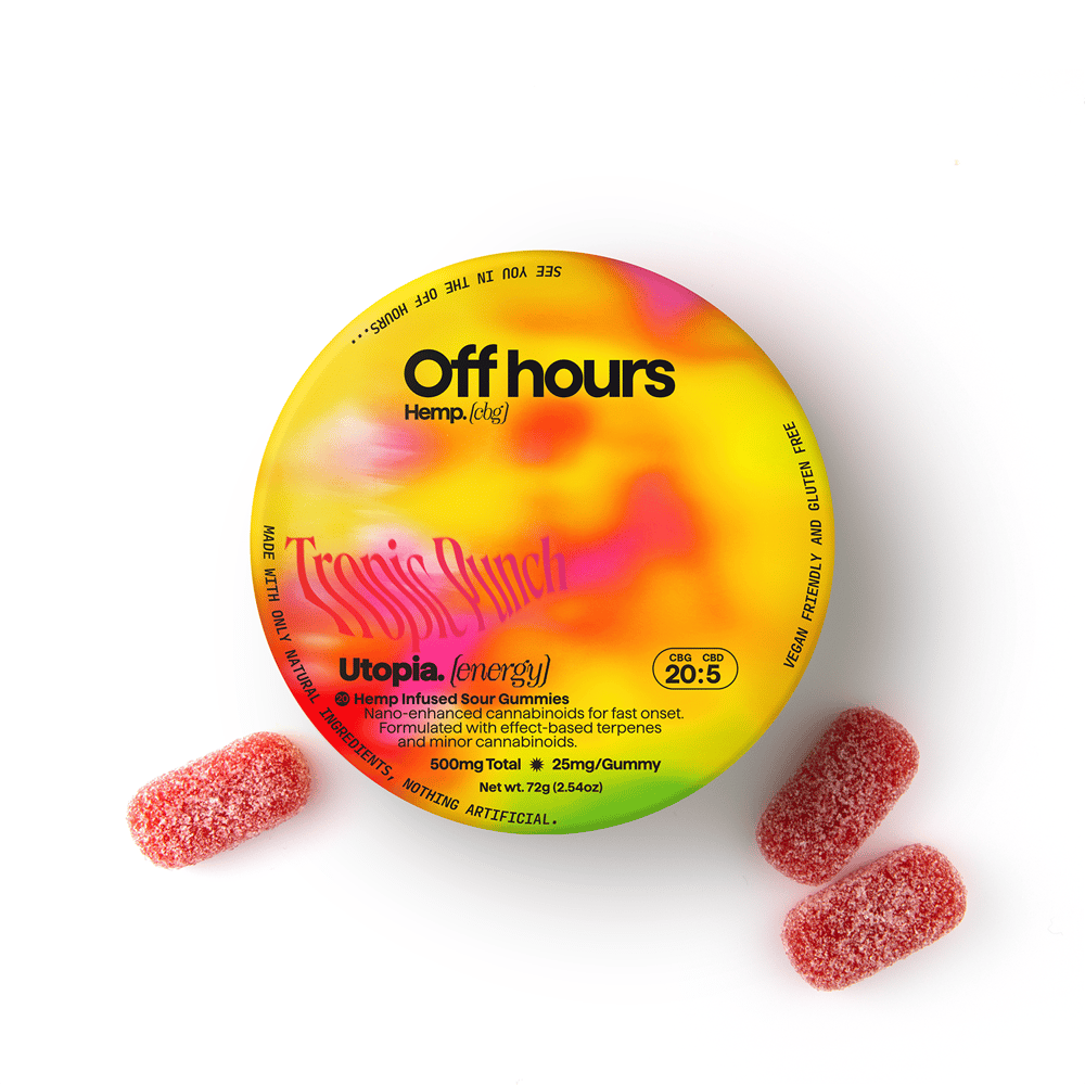 Utopia - Tropic Punch [10pk] (200mg CBG/50mg CBD) by Off Hours