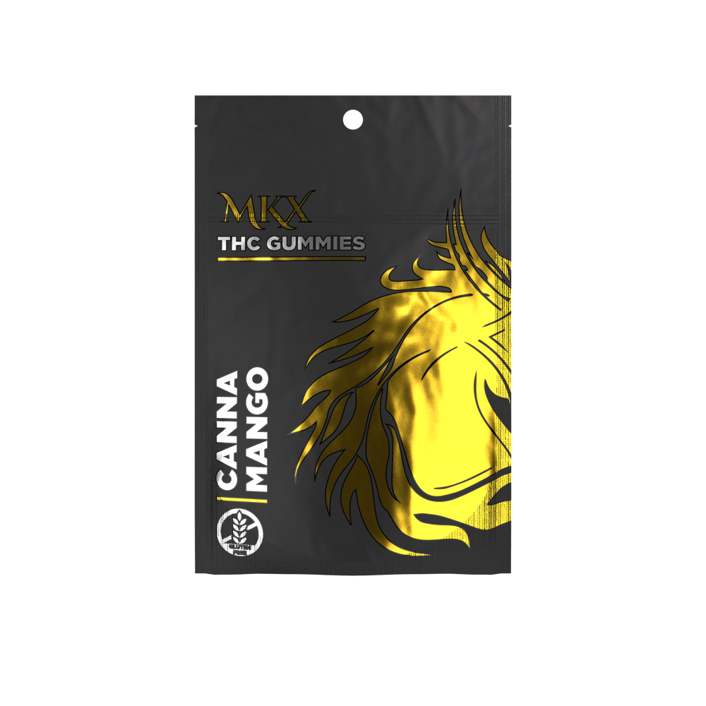 100mg Gummies | Canna Mango | 5pk by MKX Oil Co.