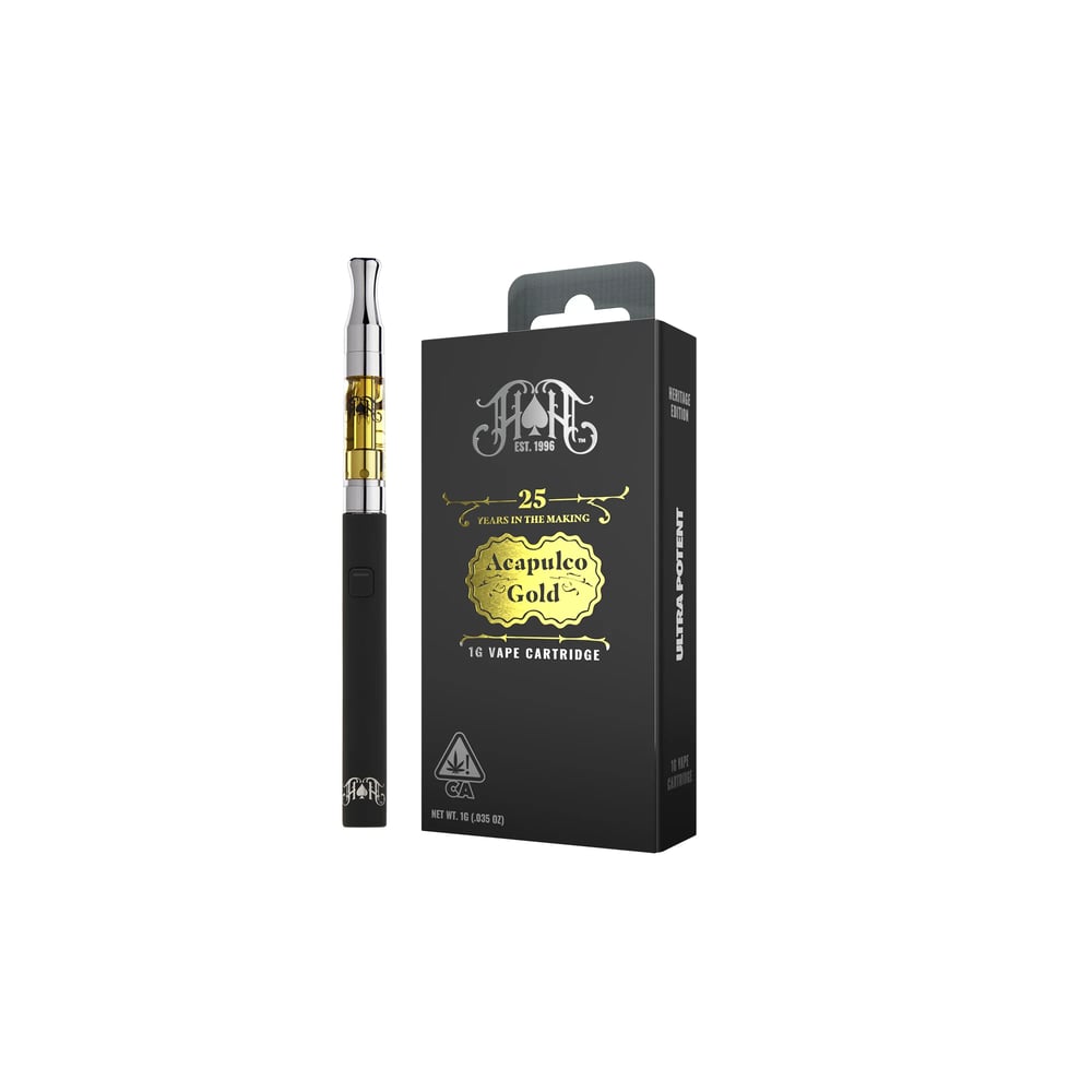Acapulco Gold | Ultra Extract High Purity Oil - 1G Vape Cartridge by Heavy Hitters