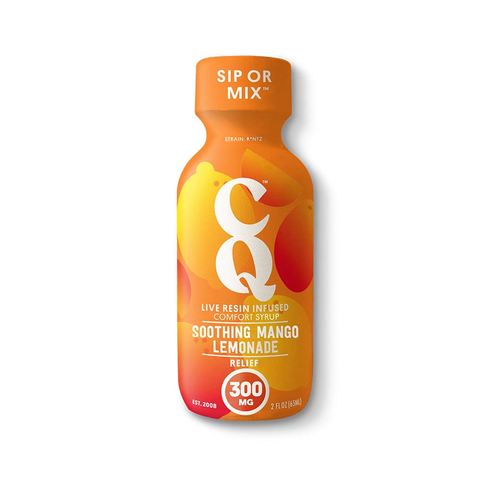 CBD Mango Lemon w/ R*NTZ Live Resin [2oz] (200mg THC/100mg CBD) by CQ/Cannabis Quencher