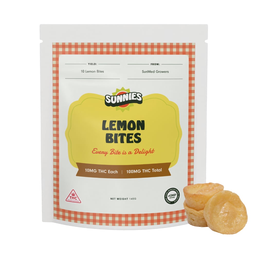 Lemon Bites [10pk] (100mg) by Sunnies