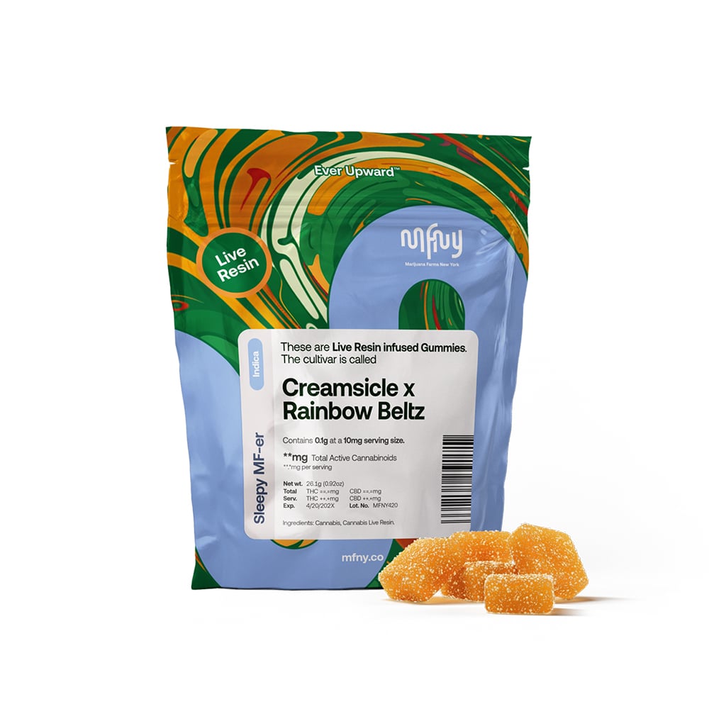 Creamsicle x Rainbow Beltz [10pk] (100mg) by MFNY