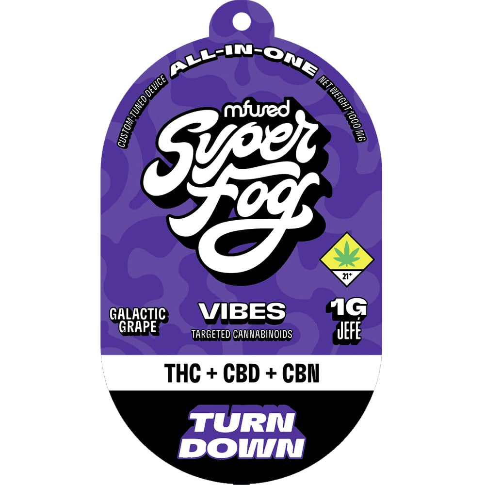 Turn Down - THC + CBD + CBN [1000mg] by Mfused
