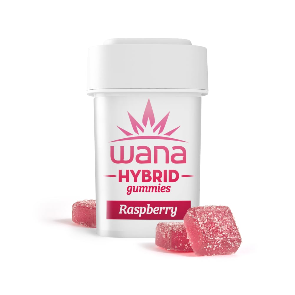 Raspberry - Hybrid [10pk] (100mg) by Wana