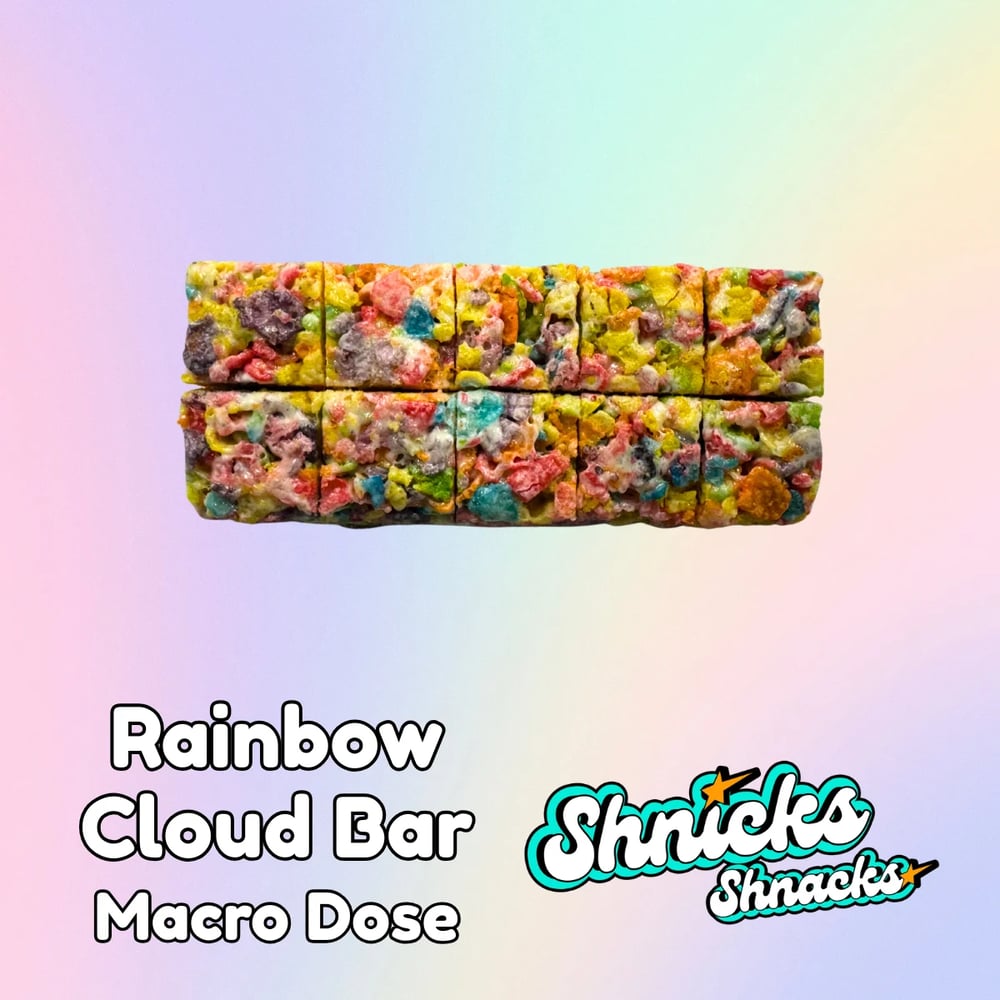 Rainbow Cloud Bar [1pk] (100mg) by Shnick Shnacks