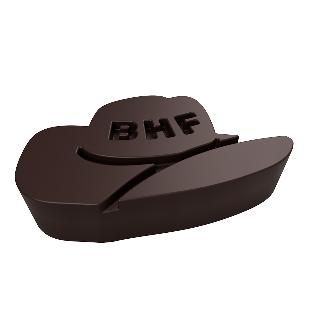 Dark Chocolate Hat [1pk] (10mg) by Black Hat Farms