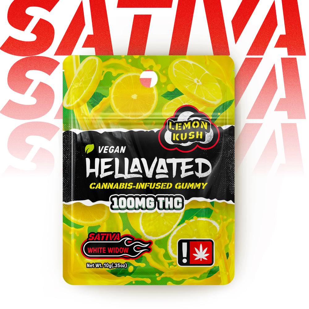 Lemon Kush [1pk] (100mg) by Hellavated