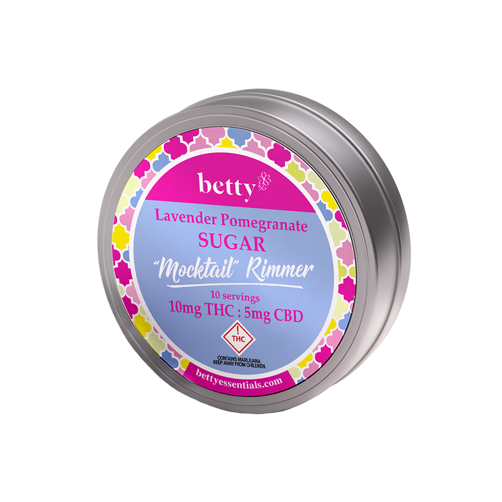 Lavender Pomegranate Sugar 2:1 (5mg CBD/10mg THC) by Betty