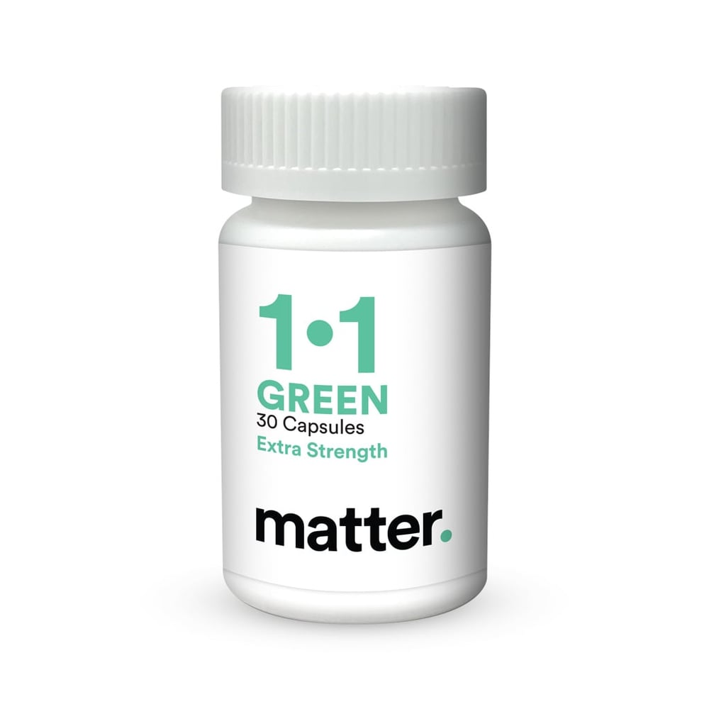 1:1 THC:CBD Green Extra [30pk] by matter.