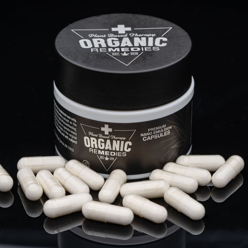THC Nano Emulsion Capsules [10pk] (25mg THC per capsule) by Organic Remedies