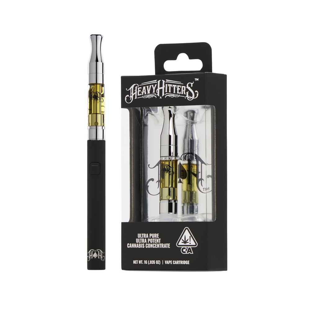 Sky OG | Indica - Ultra Extract High Purity Oil - 1G Vape Cartridge by Heavy Hitters