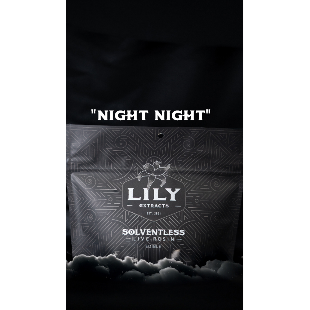 Knockturnal Berry [20pk] 30mg THC:300mg CBD:300mg CBN:300mg CBG by Lily Extracts