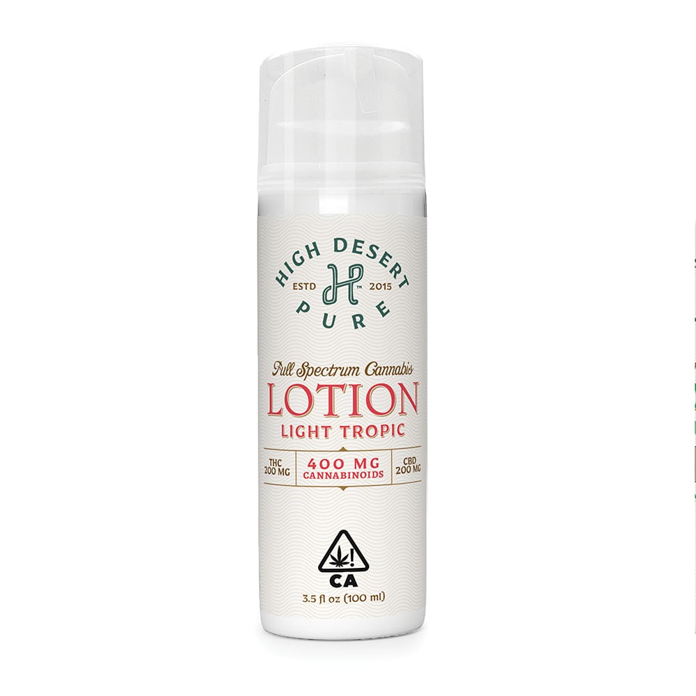 1:1 Light Tropic [3.5 fl oz] (200mg THC/200mg CBD) by High Desert Pure