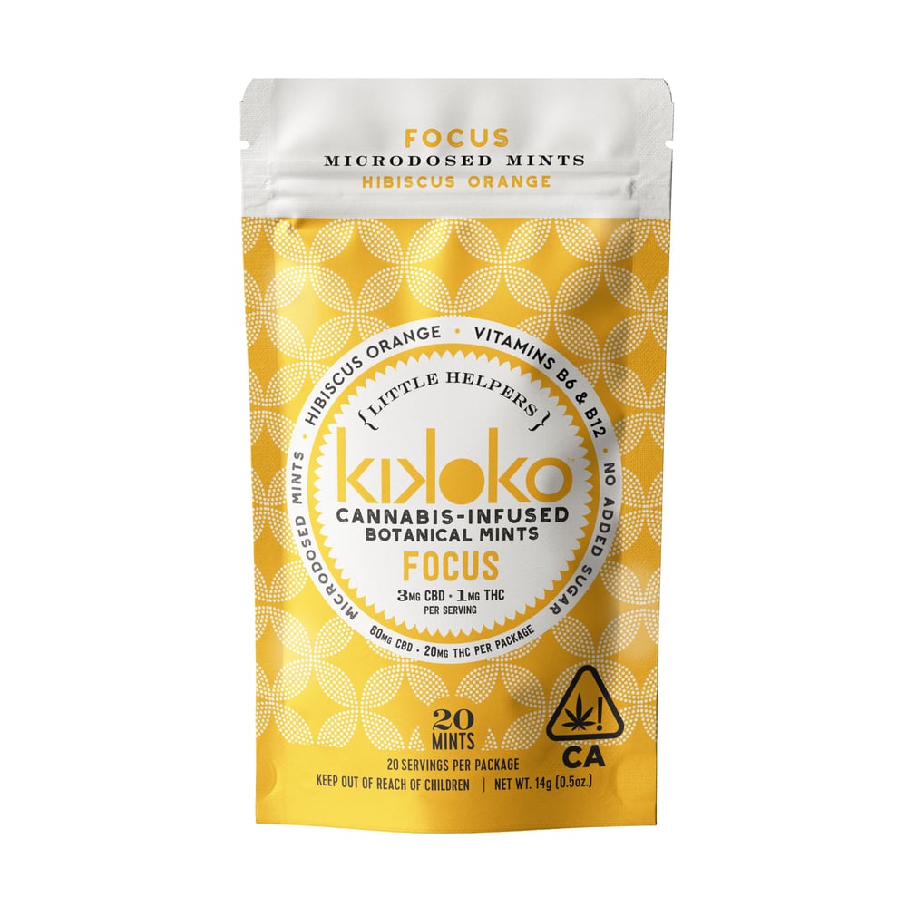 Hibiscus Orange [20pk] (60mg CBD/20mg THC) by KIKOKO