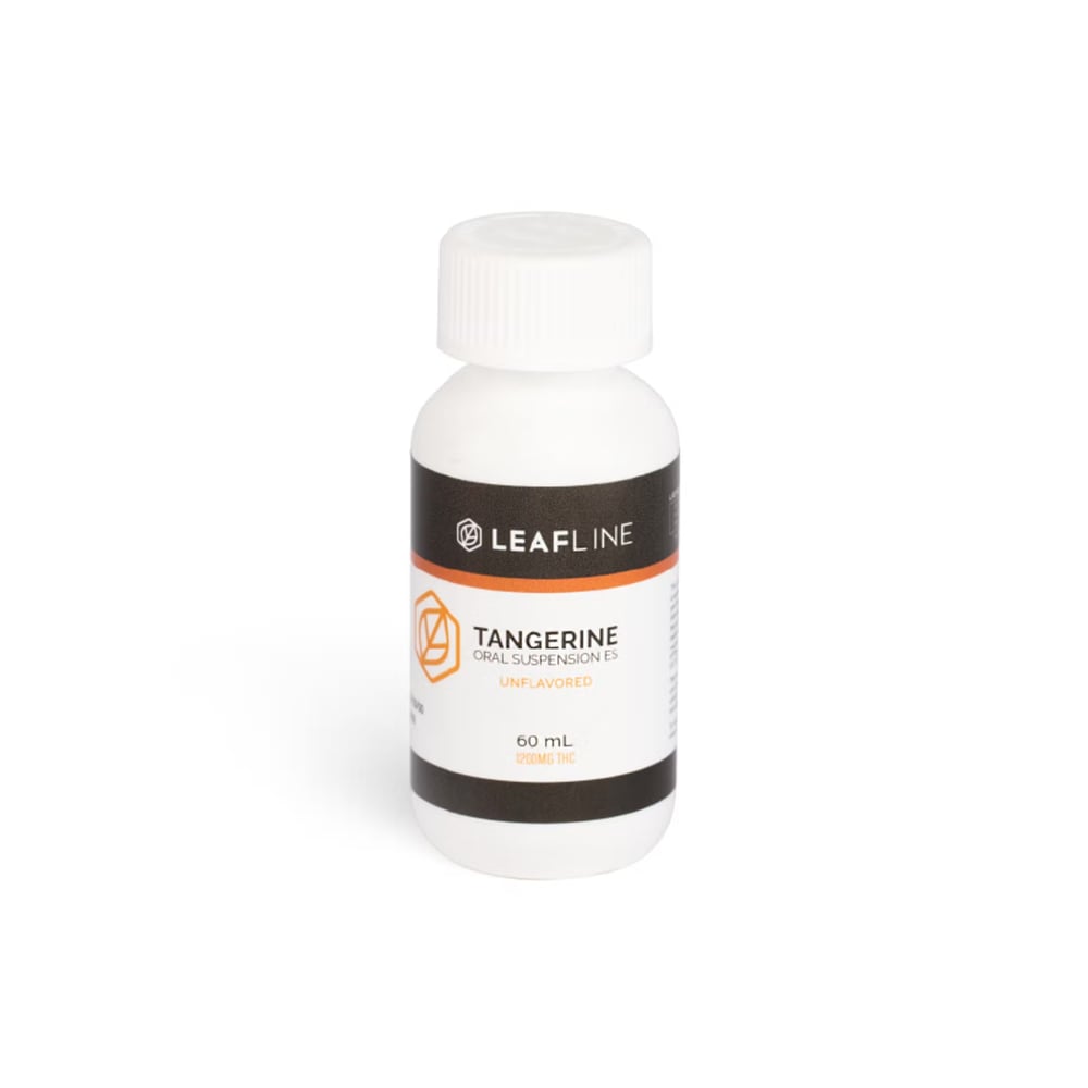 Tangerine - Unflavored [60ml] (1200mg) by Leafline Labs