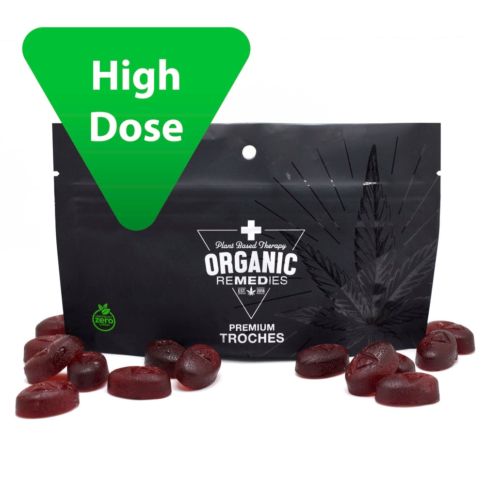 100mg THC Grape C [15pk] (100mg each/1500mg total) by Organic Remedies