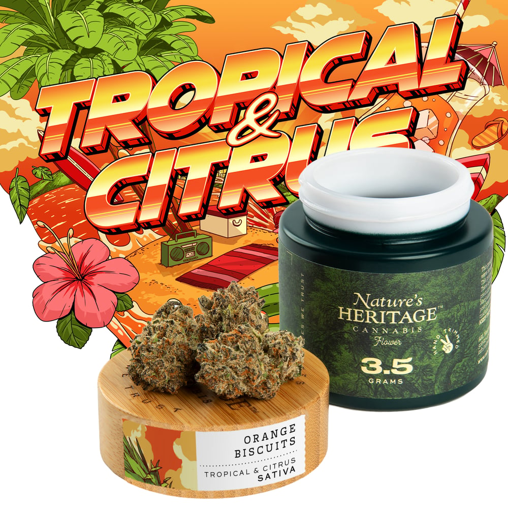 Orange Biscuits by Nature's Heritage