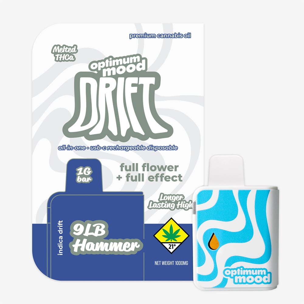 9lb Hammer [1000mg] by Optimum Mood