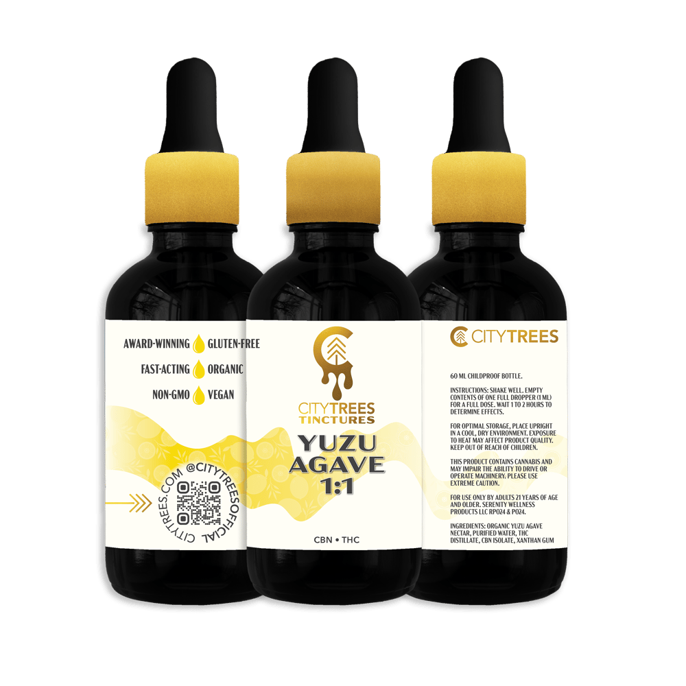 1:1 Yuzu Agave (250mg CBN/250mg THC) by City Trees