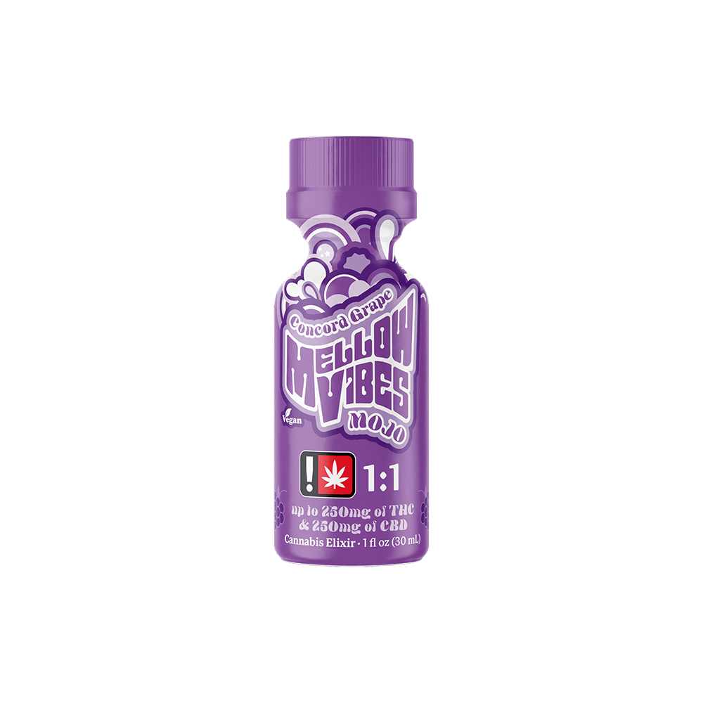 1:1 Concord Grape - OG Kush [1oz] (250mg CBD/250mg THC) by Mellow Vibes
